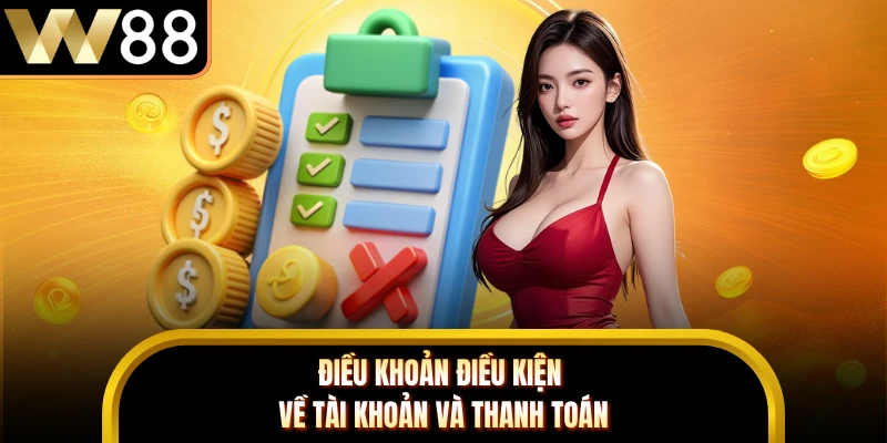 Điều khoản điều kiện về tài khoản và thanh toán 