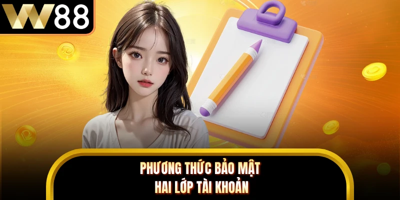 Phương thức bảo mật hai lớp tài khoản