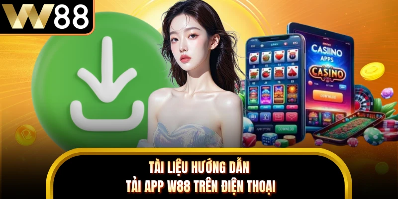 Tài liệu hướng dẫn tải app W88 trên điện thoại