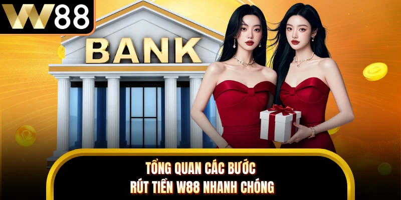 Tổng quan các bước rút tiền W88 nhanh chóng
